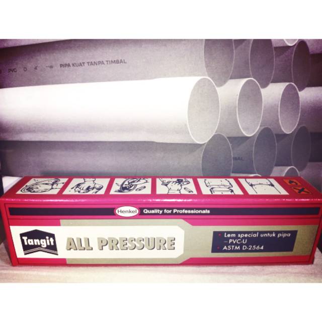 

Lem Tangit Pipa PVC - TUBE