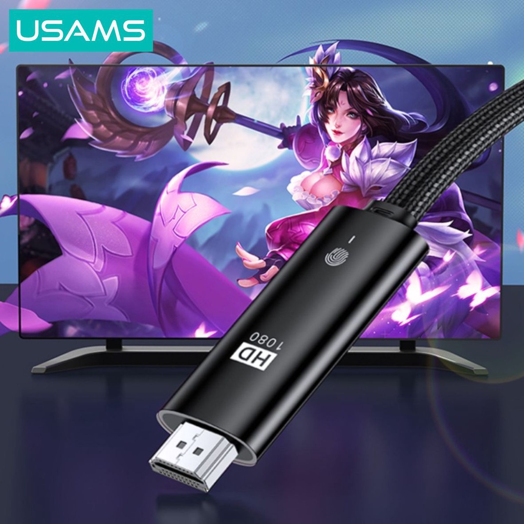 USAMS U53 kabel IP to Kabel Audio Video 2M 1080P