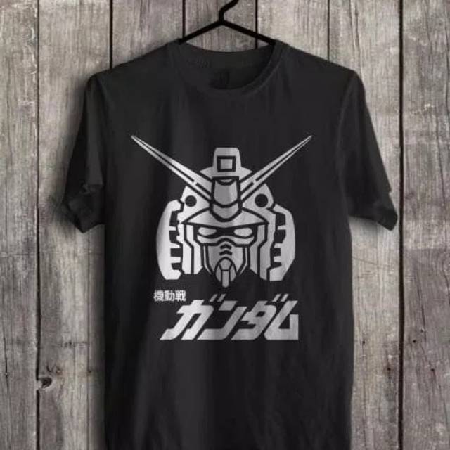 KAOS DISTRO GUNDAM RX 78 KAOS ROBOT ANIME JEPANG KEREN BERKUALITAS