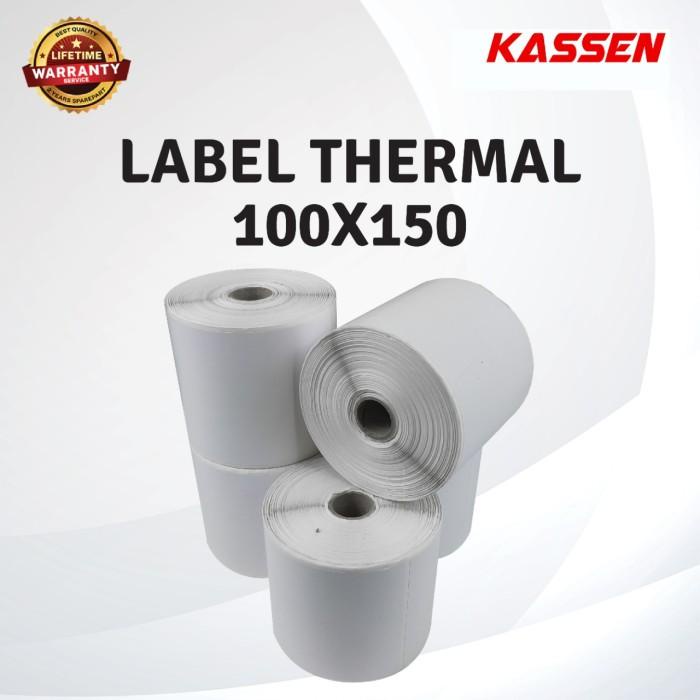 Kertas | Label Thermal 100 X 150 Mm Kertas Sticker Direct Thermal 100 X150 Mm Kualitas Terbaik