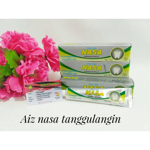 pasta gigi nasa/ odol nasa/ perontok karang gigi/ pemutih gigi/pasta gigi berkwalitas