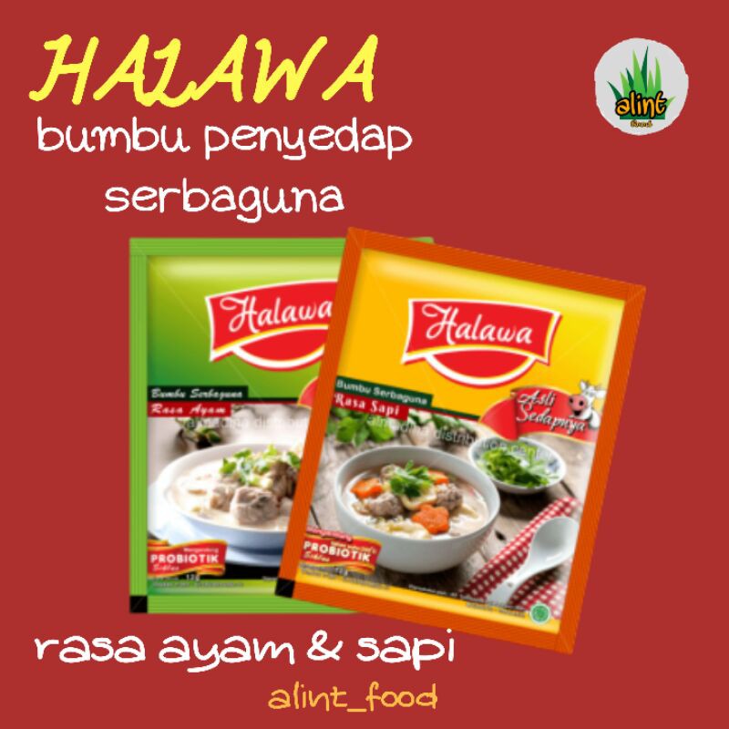 

HALAWA / 1 lusin / penyedap rasa / kaldu ayam / kaldu sapi / bumbu / kaldu / bumbu instan / ayam