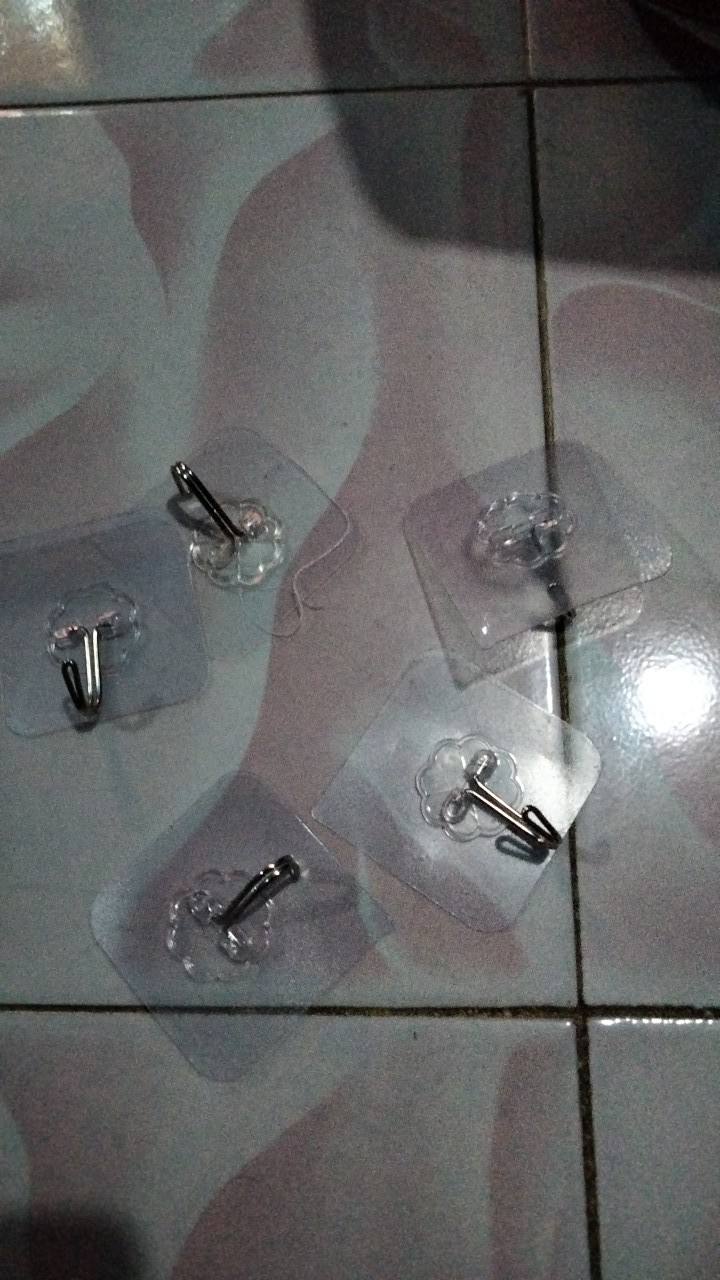 [1pcs] Gantungan Hook Tempel Hook Ajaib Aksesoris Kamar Mandi Kait Dipasang Dinding Bebas Paku