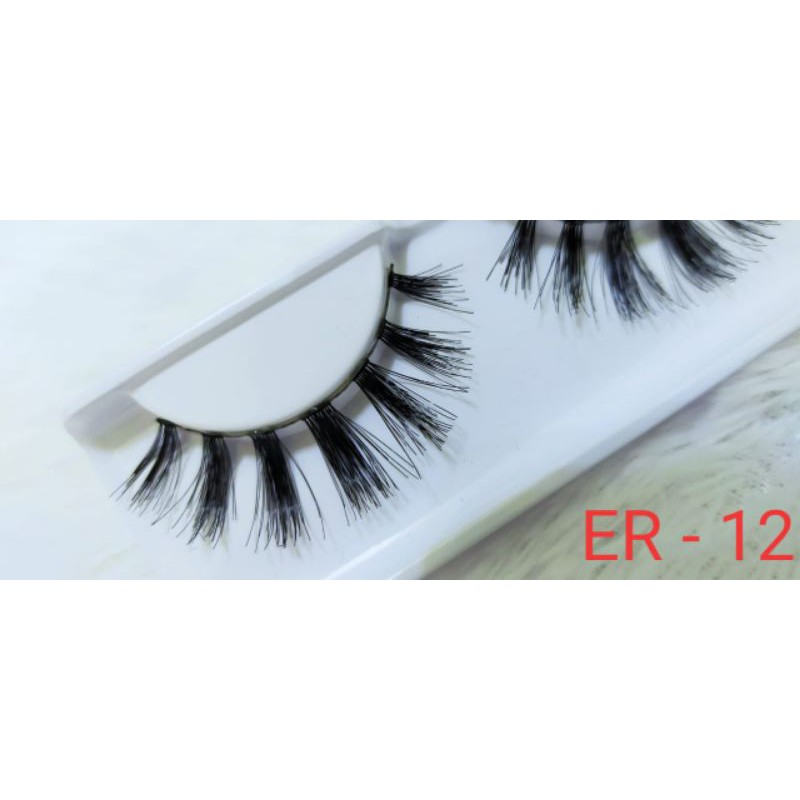 Bulu Mata Palsu ER - 12 / Eyelash Extention / Bulu Mata Murah TIDAK TERMASUK COVER MIKA