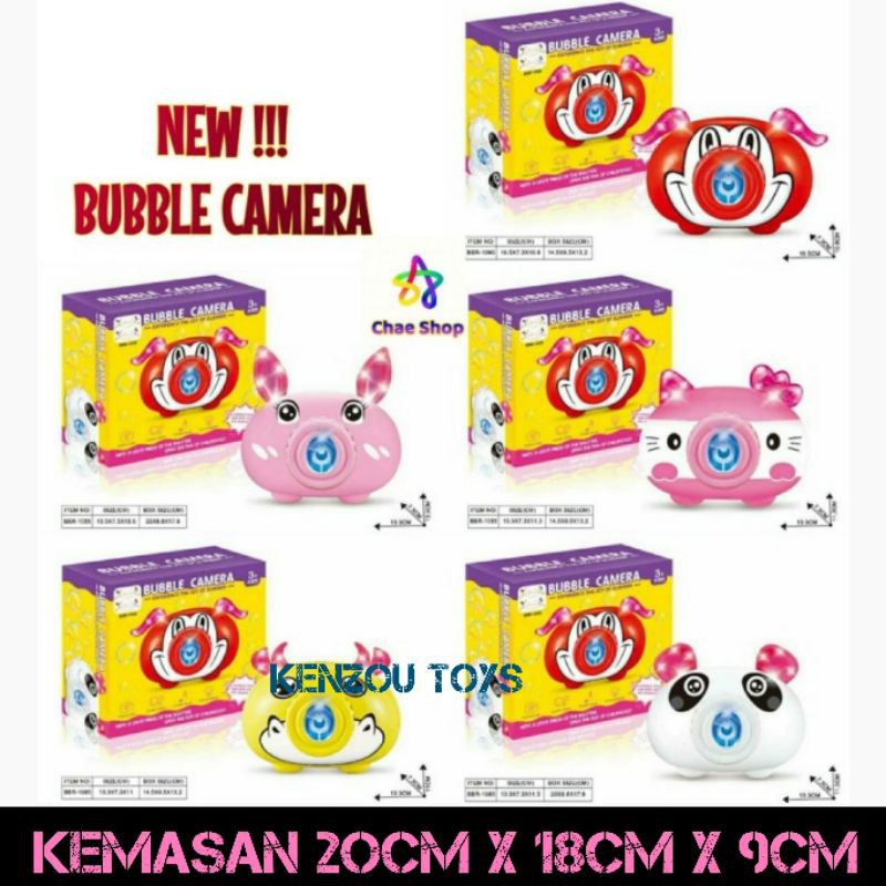 Bubble Kamera Gelembung Busa Free baterai