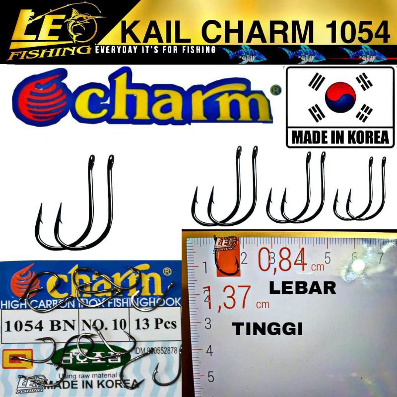 KAIL PANCING CHARM 1054 (MARUSODE) SIZE 0.3 0.5 0.8 1 2 3 4 5 6 7 8 9 10 11 12 13 14 15-10