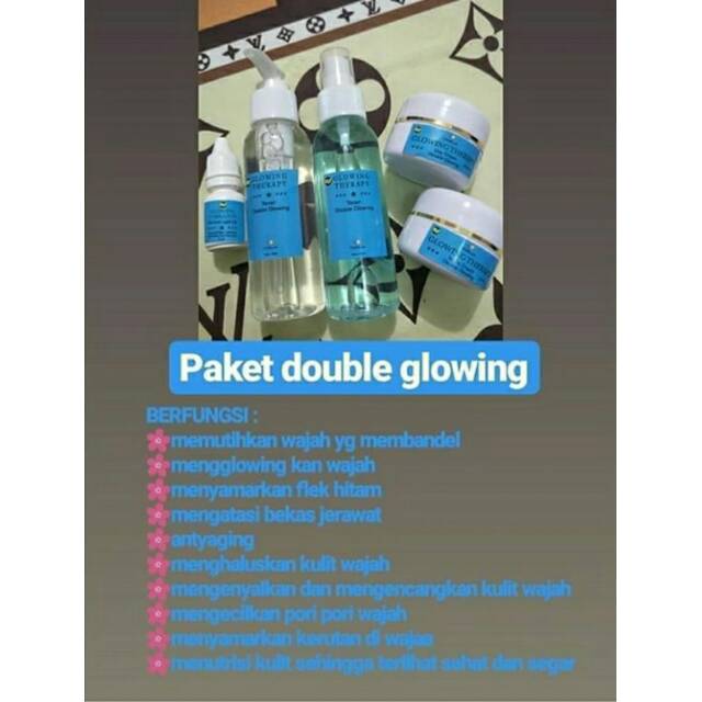 CREAM RC FARMASI PAKET DOUBLE GLOWING