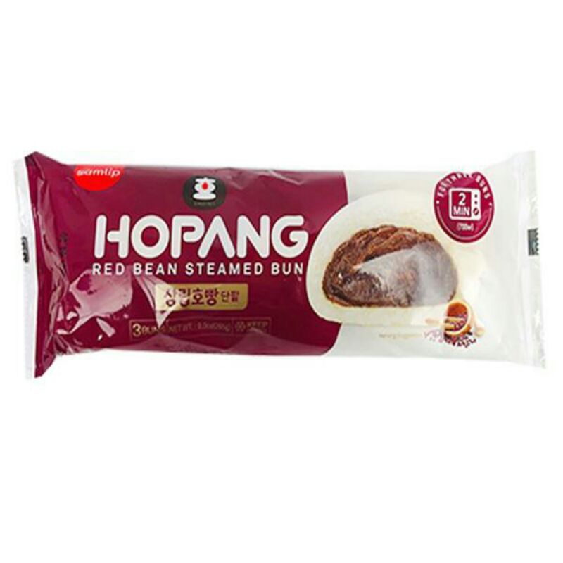 

samlip readbean bun hopang 225gram /bakpao isi kacang merah