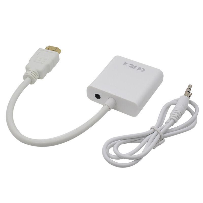 Kabel HDMI TO VGA + AUDIO CONVERTER