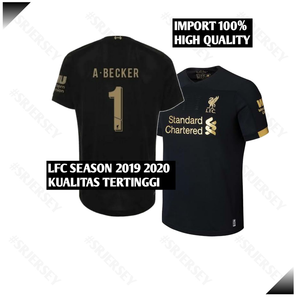 alisson becker jersey black