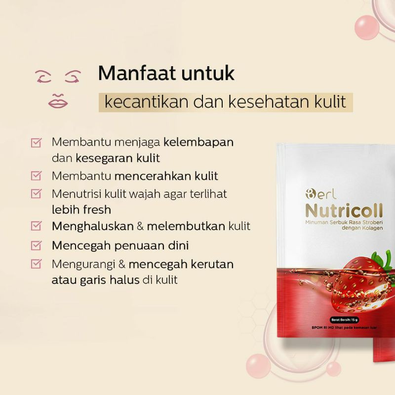 

NUTRICOLL MINUMAN KESEHATAN BY B ERL COSMETICS