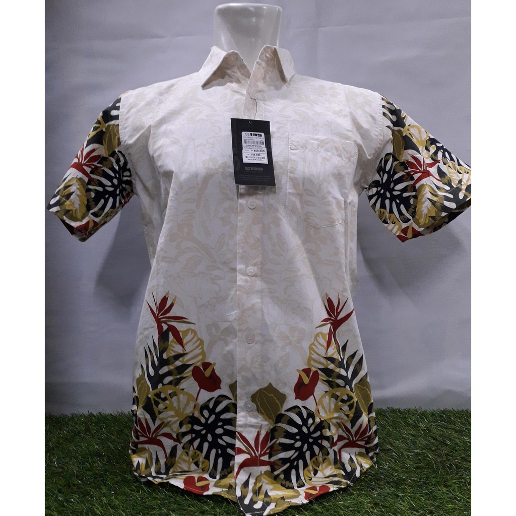 KEMEJA S135 PRINTING PENDEK PRIA