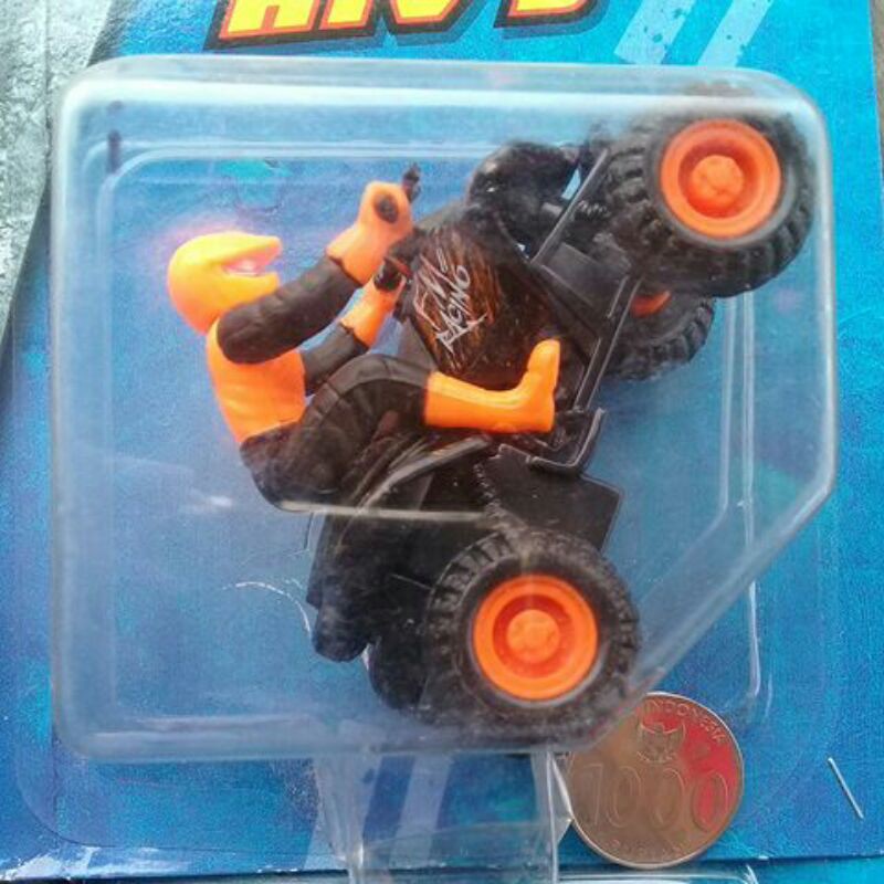 Diecast Motor ATV Driver (Motor Offroad Pantai) Metal Original Maisto.com