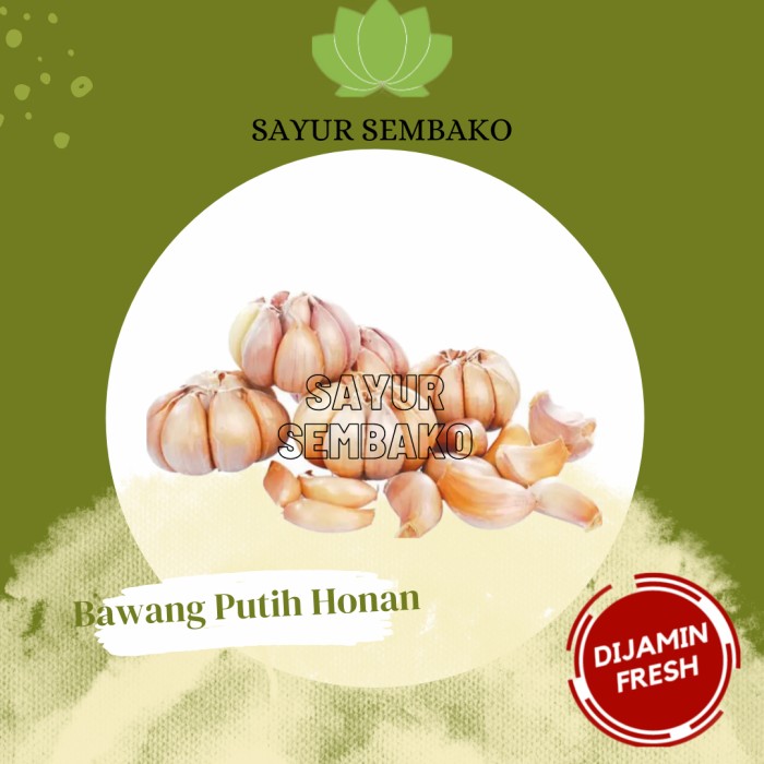 

Bawang putih honan (500gr)