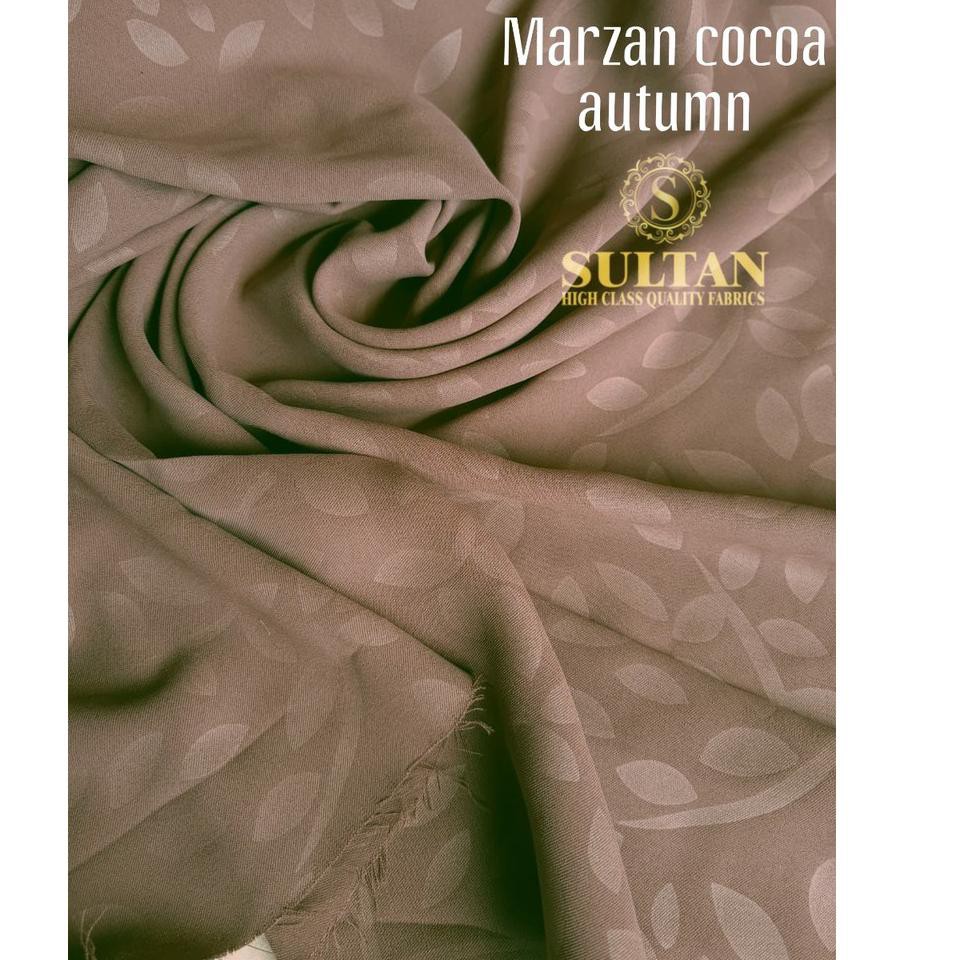 KAIN ABAYA SULTAN MARZAN COCOA AUTUMN (KODE X7316)