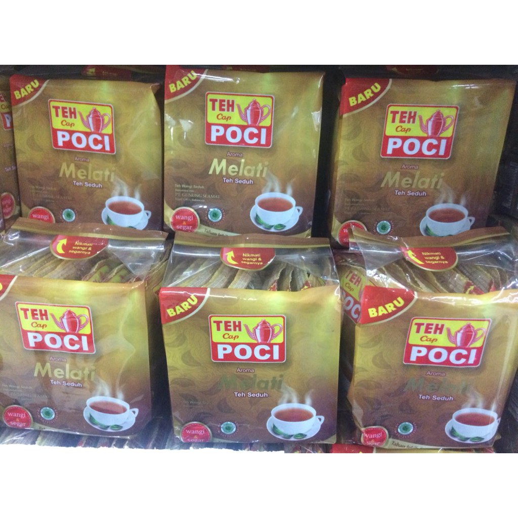 

Teh Poci Gold Premium 100 Gram (10x10 Gr per bungkus)