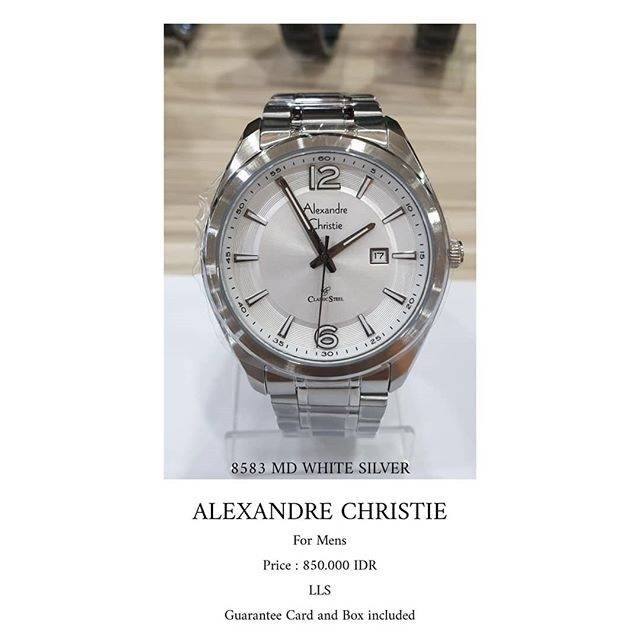 ALEXANDRE CHRISTIE AC 8583 MD FULL SILVER