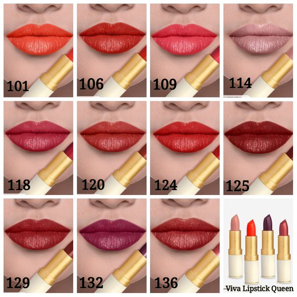 Jual Viva Queen Moisture Lipstick lipstik kemasan kuning lokal