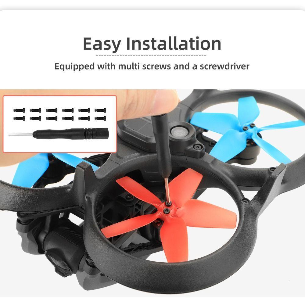 POPULAR Populer 4Pcs Baling-Baling Aksesoris Drone Low Noise Pengganti Untuk DJI Avata