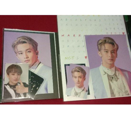 MARK NCT AR TICKET RESONANCE & SCRAPBOOK DECO STICKER MARK