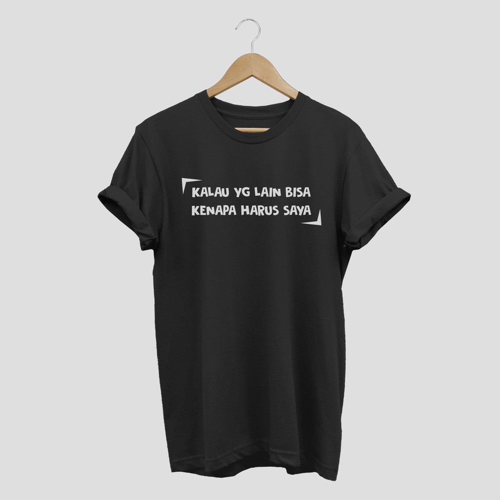 Custom Kaos Kata / kaos Kata Kata KAOS JUMBO / Kaos Tulisan / Koas Custome