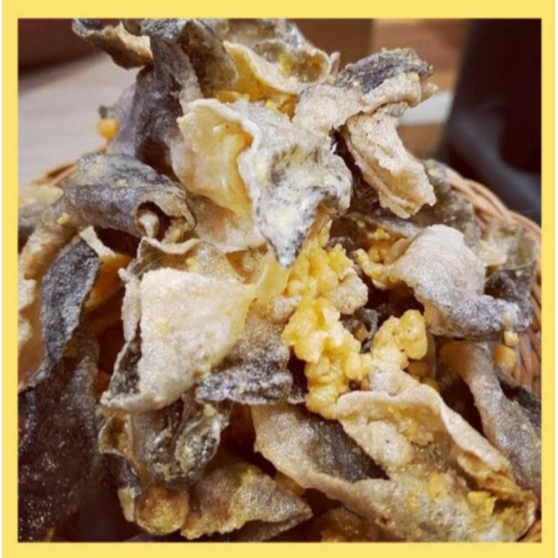 

Kulit Ikan Salmon Matang Asli Bali