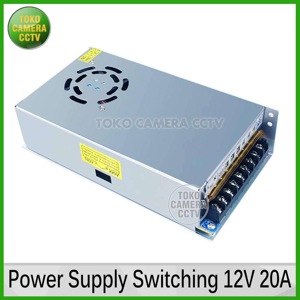 Power Supply CCTV 12V 20A