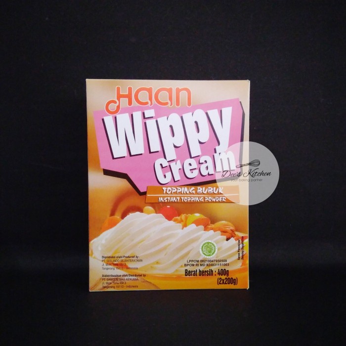 

Haan Wippy Cream Bubuk 400gr