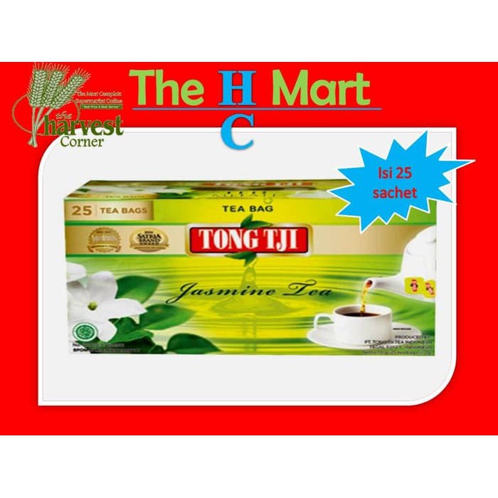 

TEH TONG TJI JASMINE ISI 25 TEA BAG MIN.ORDER 2 BOX vnl2577