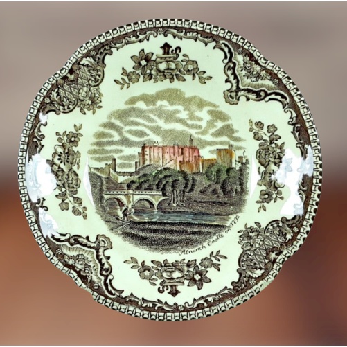 Piring Antik Hiasan Dinding Johnson Brothers Ged Britain Castler