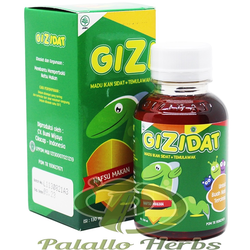 GIZIDAT 130 ML madu penambah nafsu makan