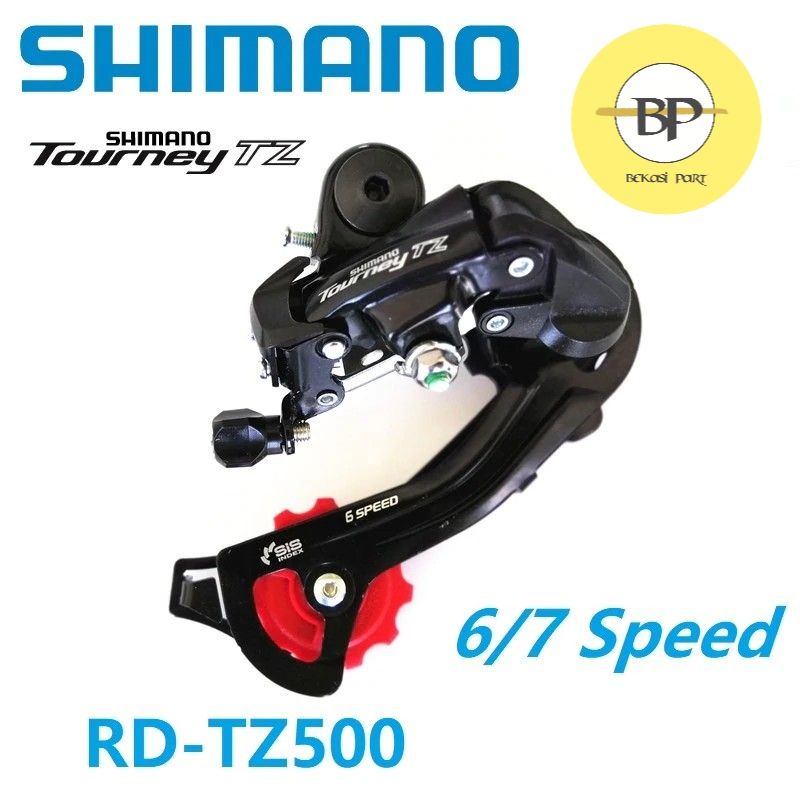 Rd Rear Derailleur Shimano Tourney TZ 500 6 speed - Rd  Sepeda MTB gunung seli roadbike  6 7 Speed  