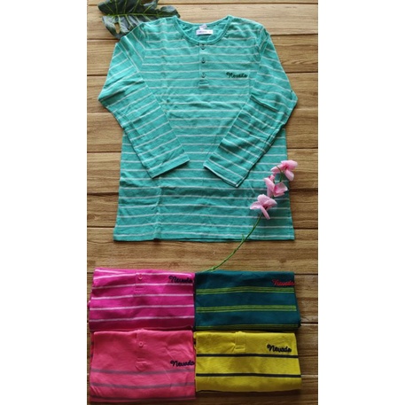 SALE Kaos nevada cewek lengan panjang ORI / kaos nevada cewek ori