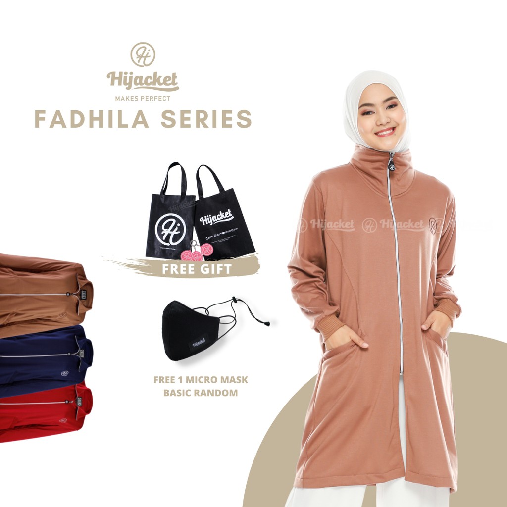 Hijacket Fadhila Muslimah / Jaket Hijaber Muslimah