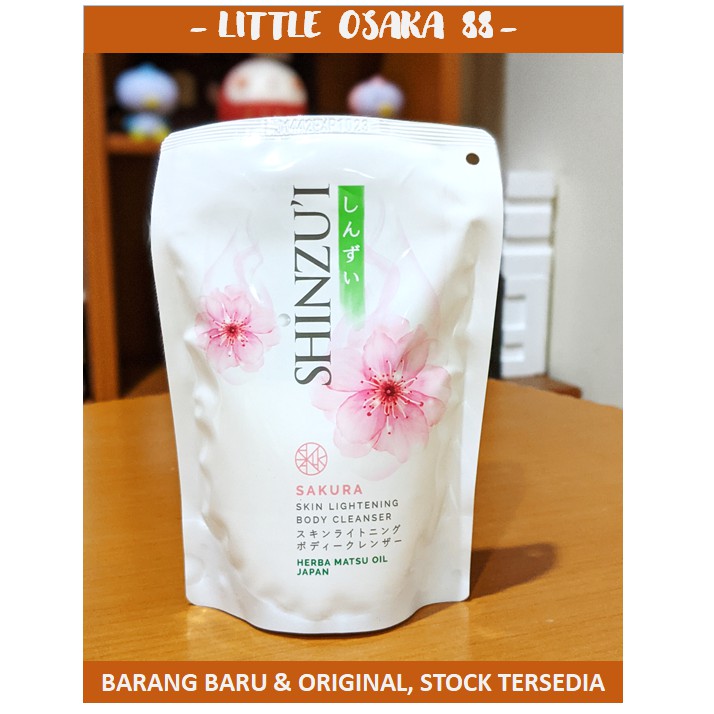 Shinzui Sabun Mandi Cair Body Cleanser Refill 200 ml