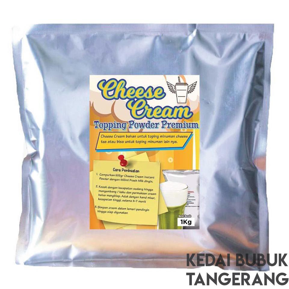 

{BISA COD} Cheese Cream Topping Powder Premium Special 1kg MURAH [Kode 1|Kode 2|Kode 3|Kode 4|Kode