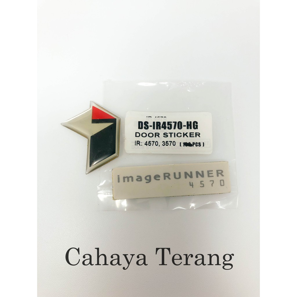 Door Sticker Mesin Fotokopi Canon IR 4570 DS IR-4570-HG Import