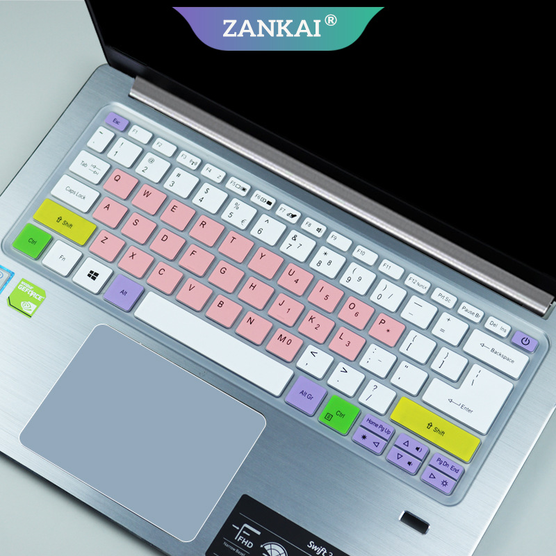 Annka Skin Silikon Pelindung Keyboard Acer Swift 1 Swift 3 Sf113 Sf114 Tr50 14 Inch 13.3 &quot;Untuk Laptop