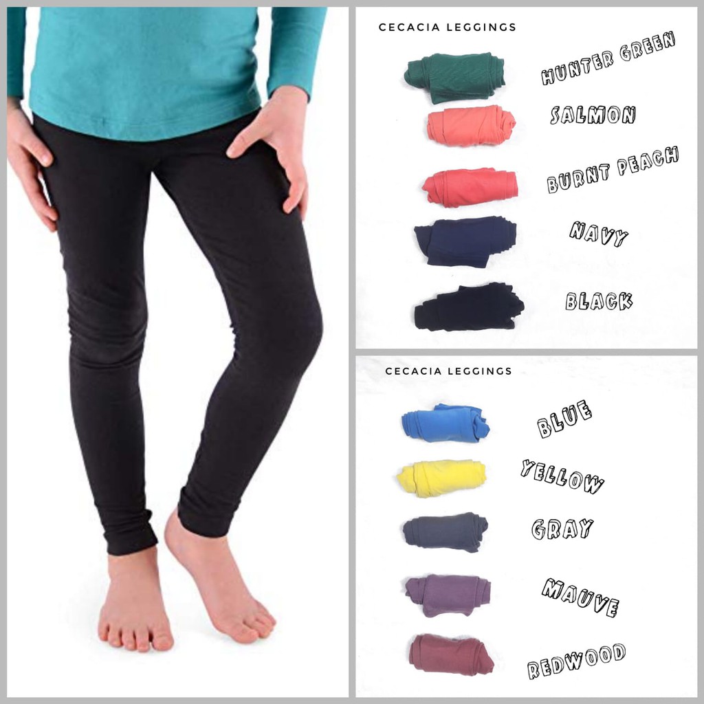 LEGGING ANAK POLOS CECACIA (USIA TK/SD)