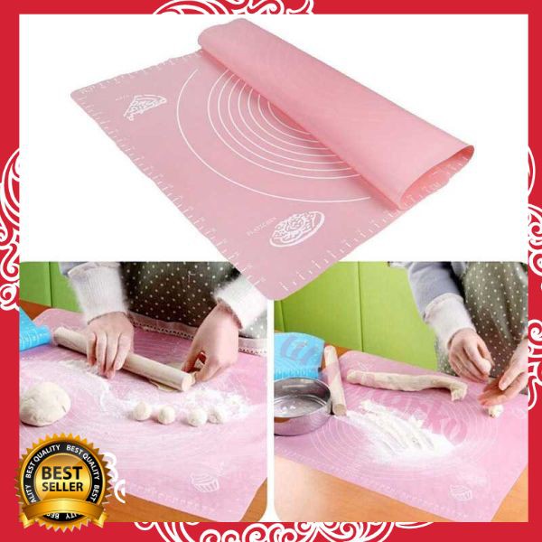 AMW Mat Alas Adonan Kue Fondant Silikon - JJ3873 PRT11