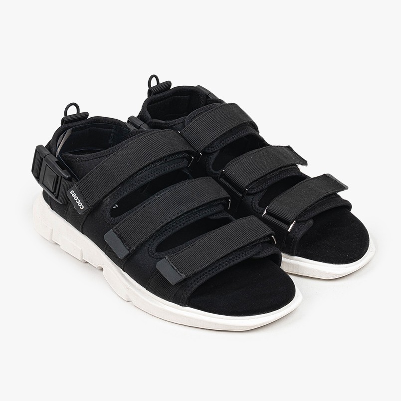 Sandal Gunung & Traveling Unisex Tali Bisa Dilepas - Cocoes Gueno All Colors-White Black