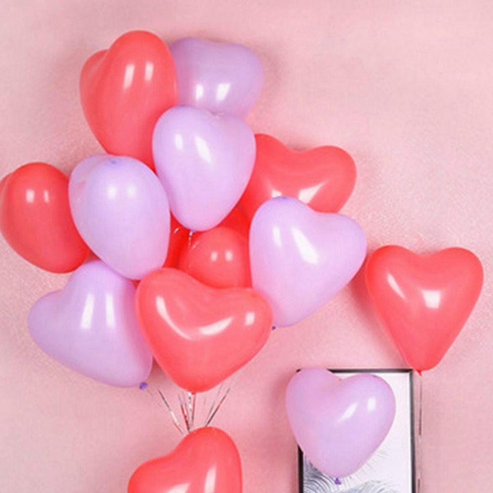 [ELEGANT] Balon 50pcs 10inch Anak Dewasa|Layout Adegan Warna Valentine Day Wedding Decor