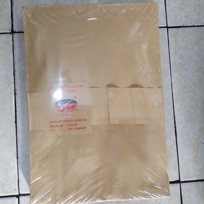 

Promo Bulan Ini Amplop Coklat Folio Merk Air Mail Promo