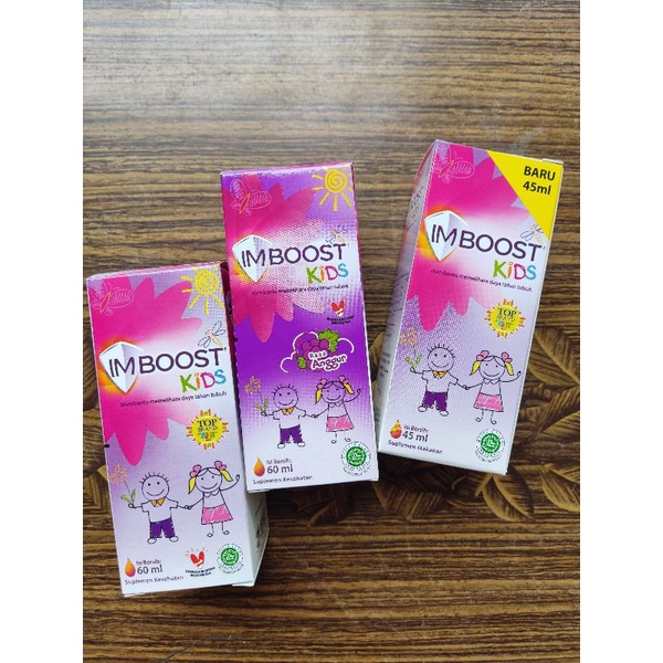 Imboost Kids syrup 60ml 45ml IMBOOST KIDS SYRUP ANAK