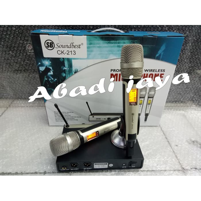 oryginal mic soundbest ck 213 wireless soundbest ck213