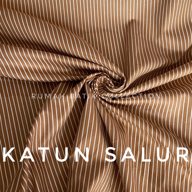 KAIN MOTIF GARIS SALUR STIPE
