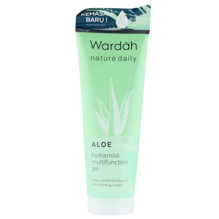 ORIGINAL WARDAH ALOE VERA HYDRAMILD MULTIFUNCTION GEL HYDRATING LOTION NATURE DAILY 100 ML