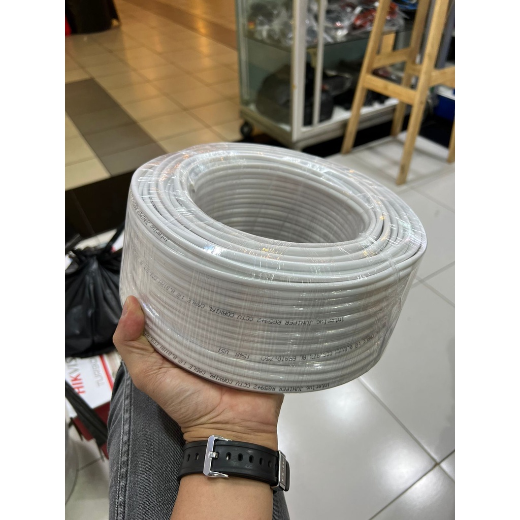 KABEL CCTV RG56 PLUS PW 50M BAGUS MURAH DIJAMIN BAGUS