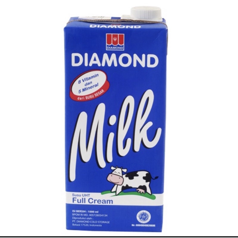 

SUSU UHT DIAMOND 1LT, ULTRA 1LT, INDOMILK 950ML