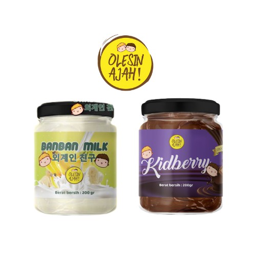 

Promo OlesinAjah Selai Ban Ban Milk 200Gr + Kidberry 200Gr